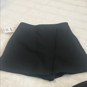 Zara Black Skort